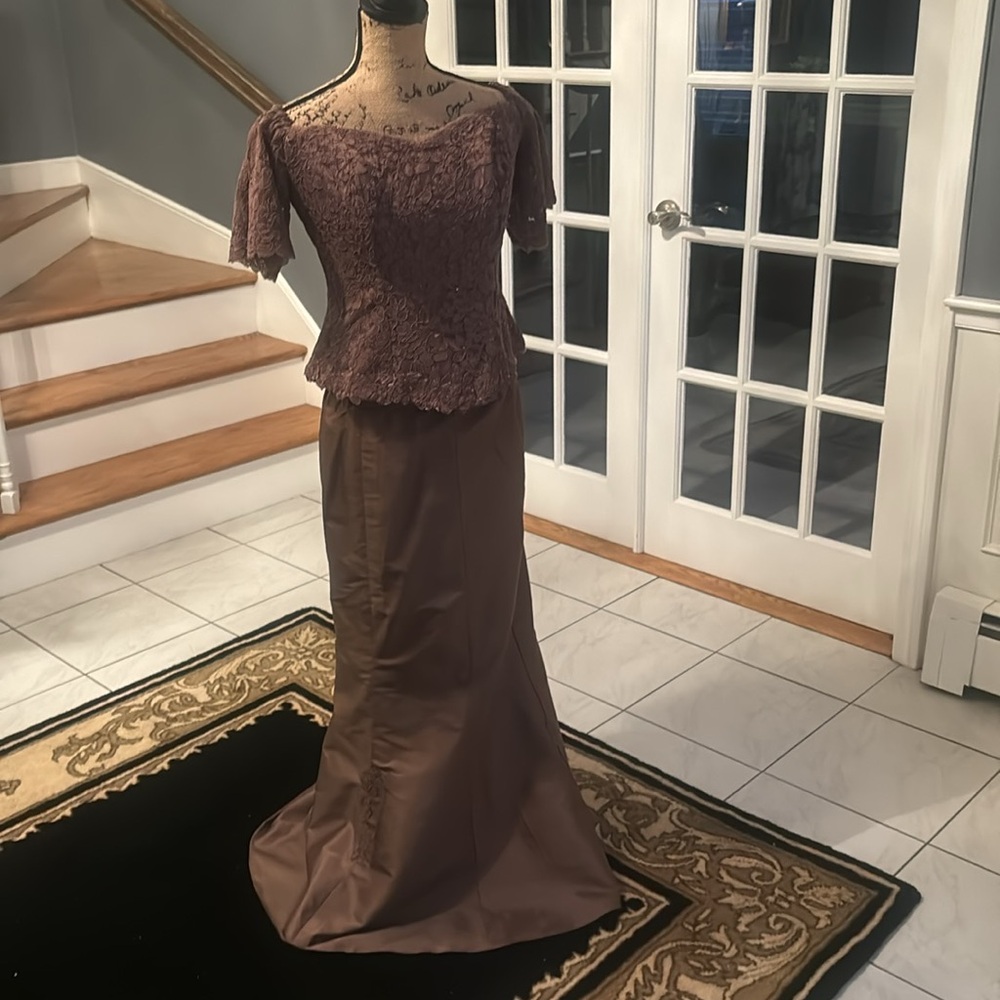 Custom made MOB gown.